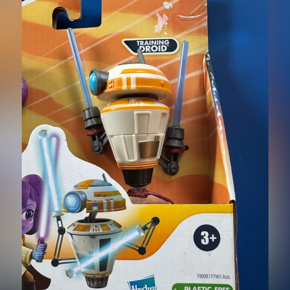 NIB Hasbro Star Wars Young Jedi Adventures Figures Lys & droid popup lightsaber - Picture 5 of 8